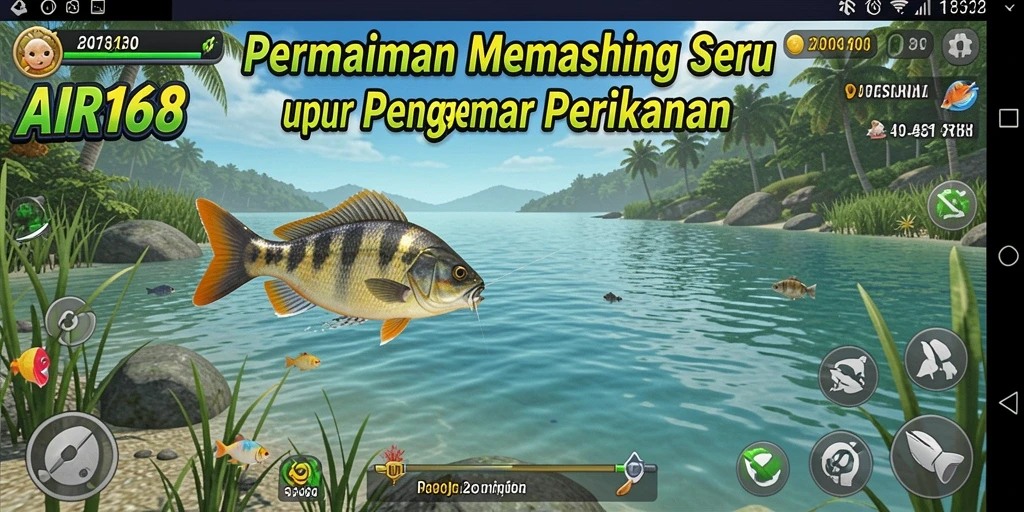 Tangkapan besar dalam permainan memancing AIR168 menantang dan mengasyikkan.