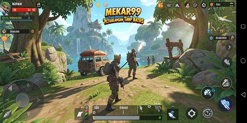 Gameplay menarik di dunia terbuka MEKAR99.