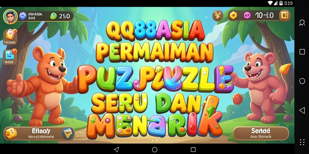 Tampilan screenshot gameplay menarik dari QQ88ASIA yang penuh warna.